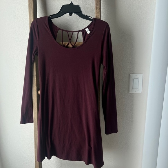Mudd Dresses & Skirts - MUDD - Maroon Dress size small
